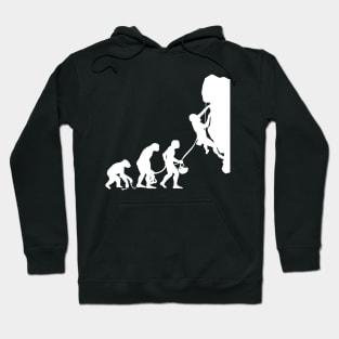 Mosher Mountain Gear Rock Climbing Evolution T Shirt Hoodie